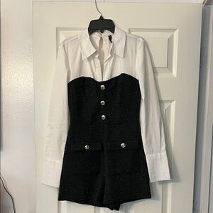 Amisu Elegant White Garment